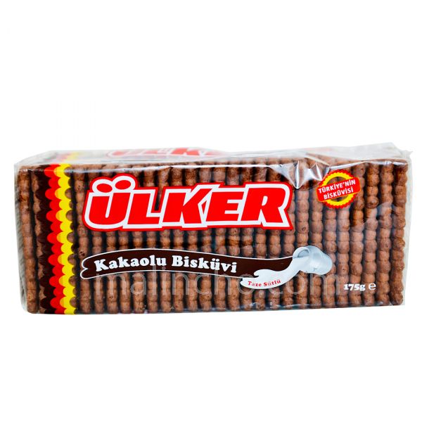 Ulker Tea Biscuits with Cocoa 175g