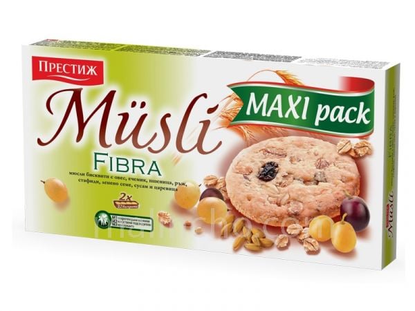 165G　With　Musli　Crispy　Prestige　Biscuits　Maxi