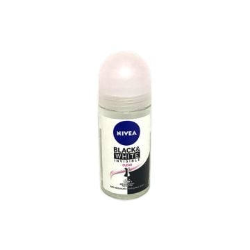 Дамски Рол Он Nivea Black&White Invisible CLEAR 50мл