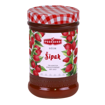 PODRAVKA Мармалад от Шипки (голям буркан) 670гр