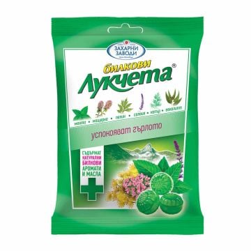 Candy Lukcheta Herbs 75g