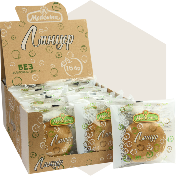 MEDOVINA Honey Linzer No Palm Oil 55g