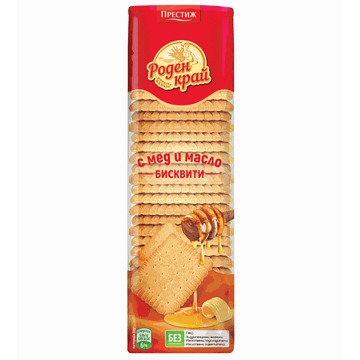 Plain Cookies RODEN KRAJ Honey and Butter 190g