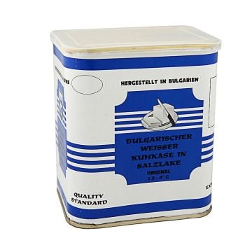 Bulgarian Cow Feta 900g (2lbs) E-Z Open Can