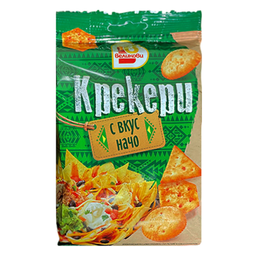 Великово Крекери с вкус Начо 100гр