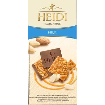 Heidi Milk Chocolate Florentine 100g
