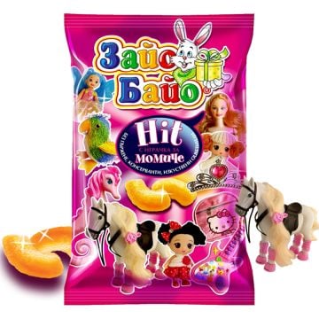 Пшенични Пръчици Зайо Байо ХИТ за Момиче 50г
