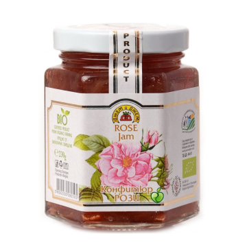 J&J Bio Jam Rose Petals 230g