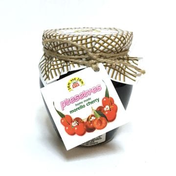 J&J Morello Cherry Preserve 240g