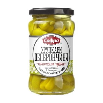 Pepperoncini Greek Hot Peppers KonexFoods 260g
