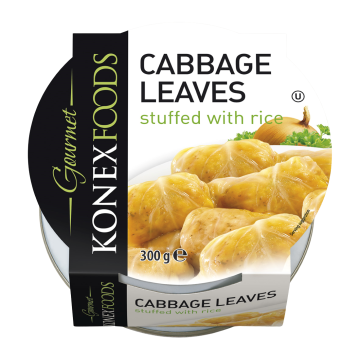 KONEXFOODS Cabbage Leaves Stuffed With Rice 300g