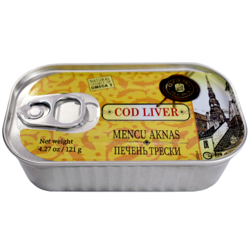 Old Riga Cod Liver 121g