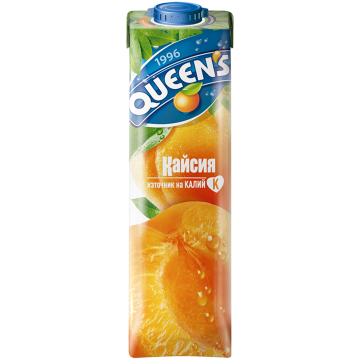 Queen's Apricot Nectar with Pulp 1L