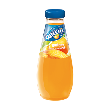 Queen's Apricot Juice (glass bottle) 250ml