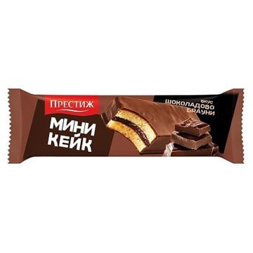 PRESTIGE Mini Cake Bar Chocolate BROWNIE 50g
