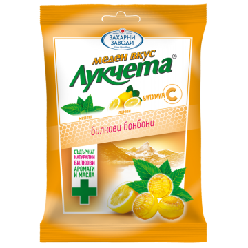 Candy Lukcheta with Honey & Lemon 75g