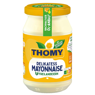 Mayonnaise Thomy Delikatess (glass jar) 500g