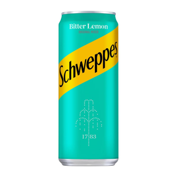 SCHWEPPES Bitter Lemon can 330ml
