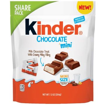 KINDER CHOCOLATE MINI SHARE PACK 204gr