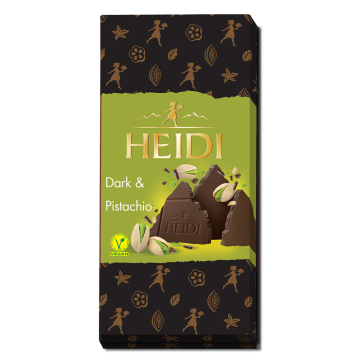 HEIDI Dark Chocolate Pistachio 80g