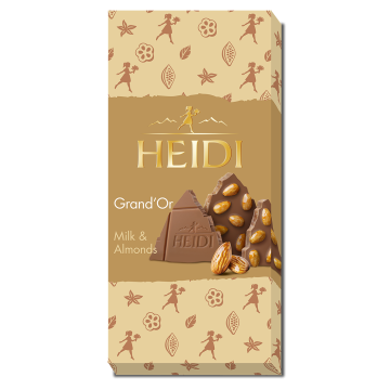 Heidi Milk Chocolate Caramelized Almonds 100g