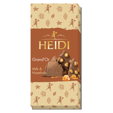 Heidi Milk Chocolate Caramelized Hazelnuts 100g