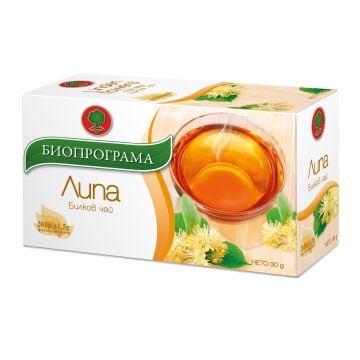 Bioprograma Linden Herbal Tea (20 tea bags x 1.5g)