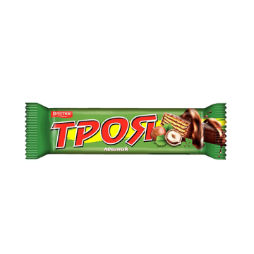 Вафла ТРОЯ с Лешник 28гр
