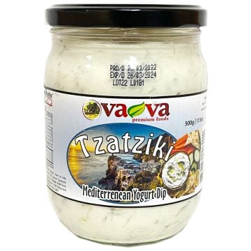 VA-VA Tzatziki - Mediterranean Yogurt Dip 500g