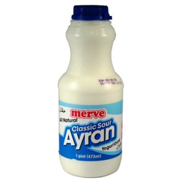 Merve Yogurt Drink Turkish Style (small / blue) 473ml
