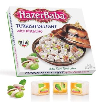 Hazer Baba Pistachio Turkish Delight 250g