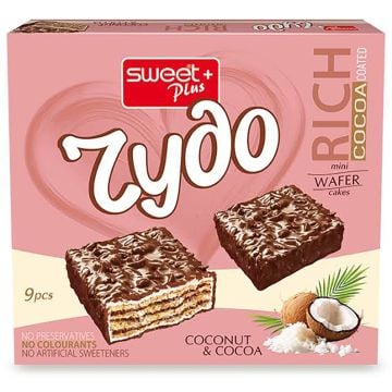 Chocolate Wafer Cakes Chudo Coconut 165g