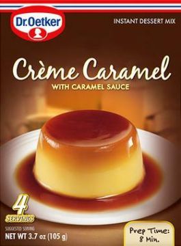 Dr. Oetker Creme Caramel Dessert 3.7oz (105g)