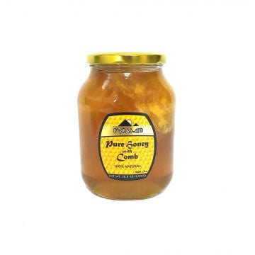 Pyramid Pure Honey with Comb 100% Natural 1100g (38.8oz)