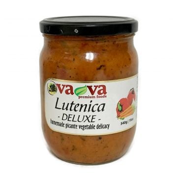 VAVA Lutenica -DELUX- Home Made Picante Vegetable Delicacy 540g