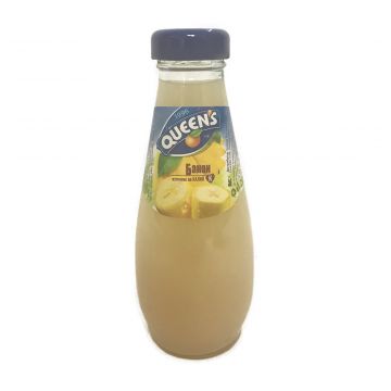 Queen's Banana Juice (glass bottle) 0.25L