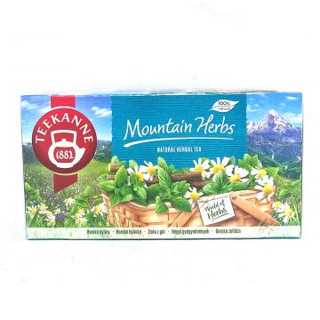 Teekanne Tea Mountain Herbs (20 tea bags) 36g