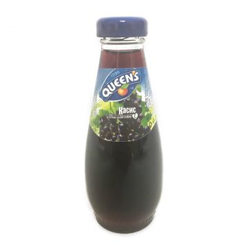 Queen's Black Currant Juice (glass bottle) 0.25L