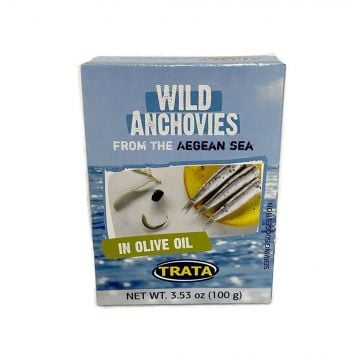 TRATA Anchovies in Olive Oil 100g