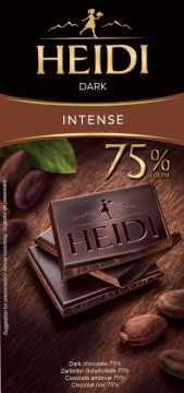 Heidi Dark Chocolate Intense 75% 80g