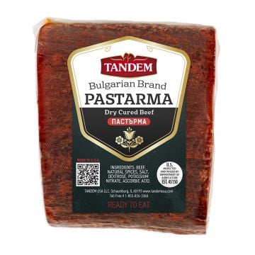 Pasturma Dry Cured Beef Tandem with Paprika 1.21 lbs