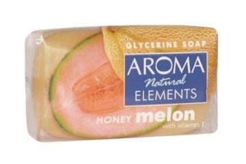 Aroma Toilet Soap Natural Elements Honey Melon 100g