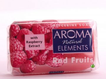 Aroma Toilet Soap Natural Elements Red Fruits 100g