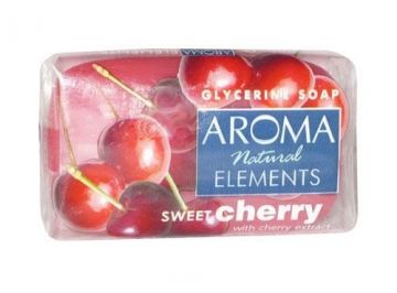 Aroma Toilet Soap Natural Elements Sweet Cherry 100g