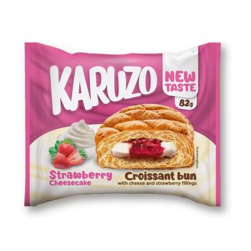 KARUZO Cream Pita Yoghurt Cream with Strawberry 82g