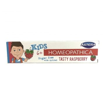 Astera Kids Homeopathica Toothpaste Tasty Raspberry 6+ 50ml