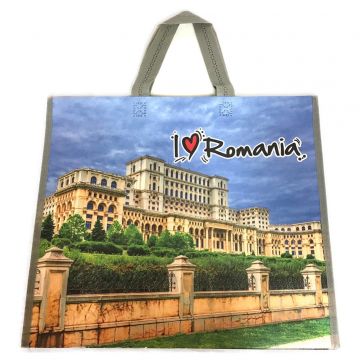 I Love Romania Reusable Shopping Bag 