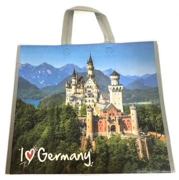 I Love Germany Reusable Shopping Bag (Hohenschwangau Castle)