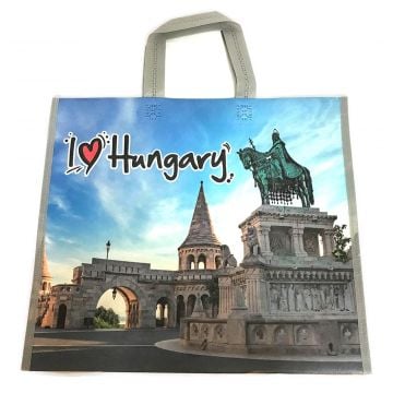 I Love Hungary Reusable Shopping Bag 