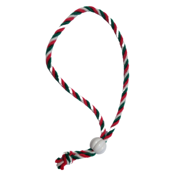 Martenitza Bracelet with WHITE Bead